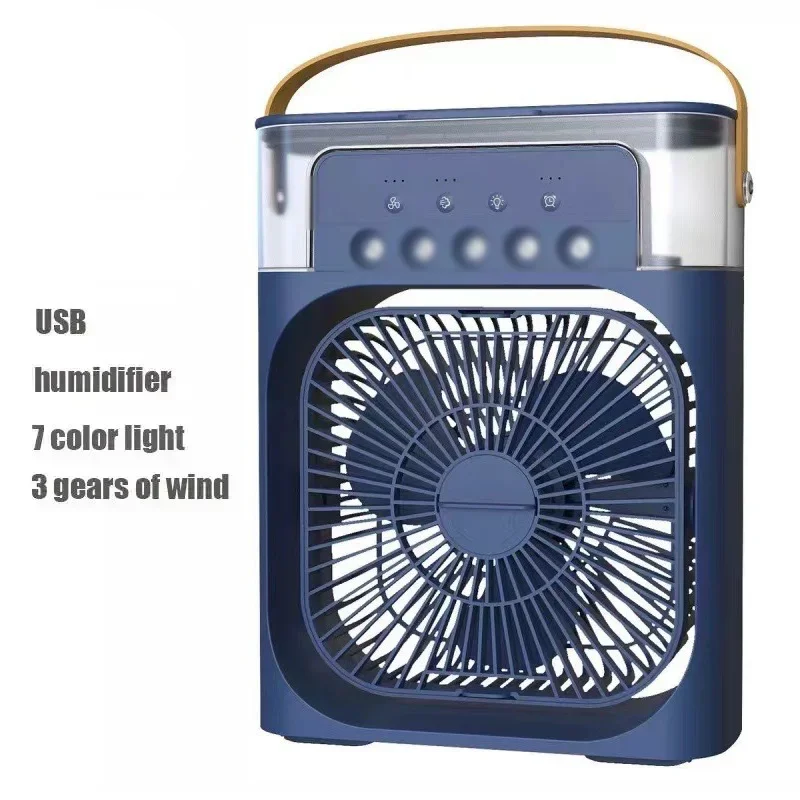 Xiaomi 3-In-1 Portable Fan Air Conditioners Fan with LED Night Light Household Small Air Cooler for Office Home Adjustable Fan