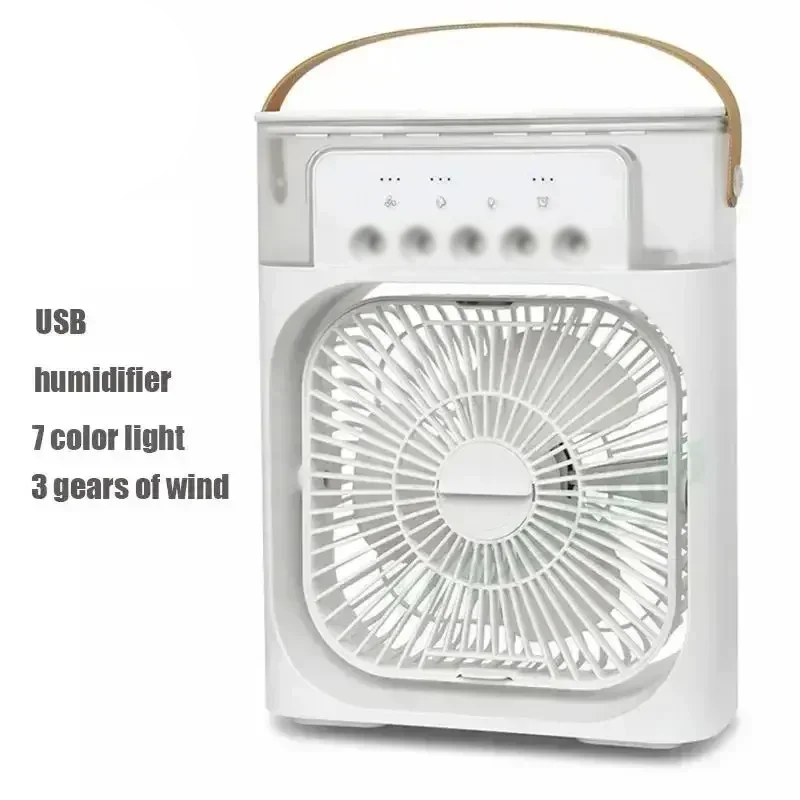 Xiaomi 3-In-1 Portable Fan Air Conditioners Fan with LED Night Light Household Small Air Cooler for Office Home Adjustable Fan